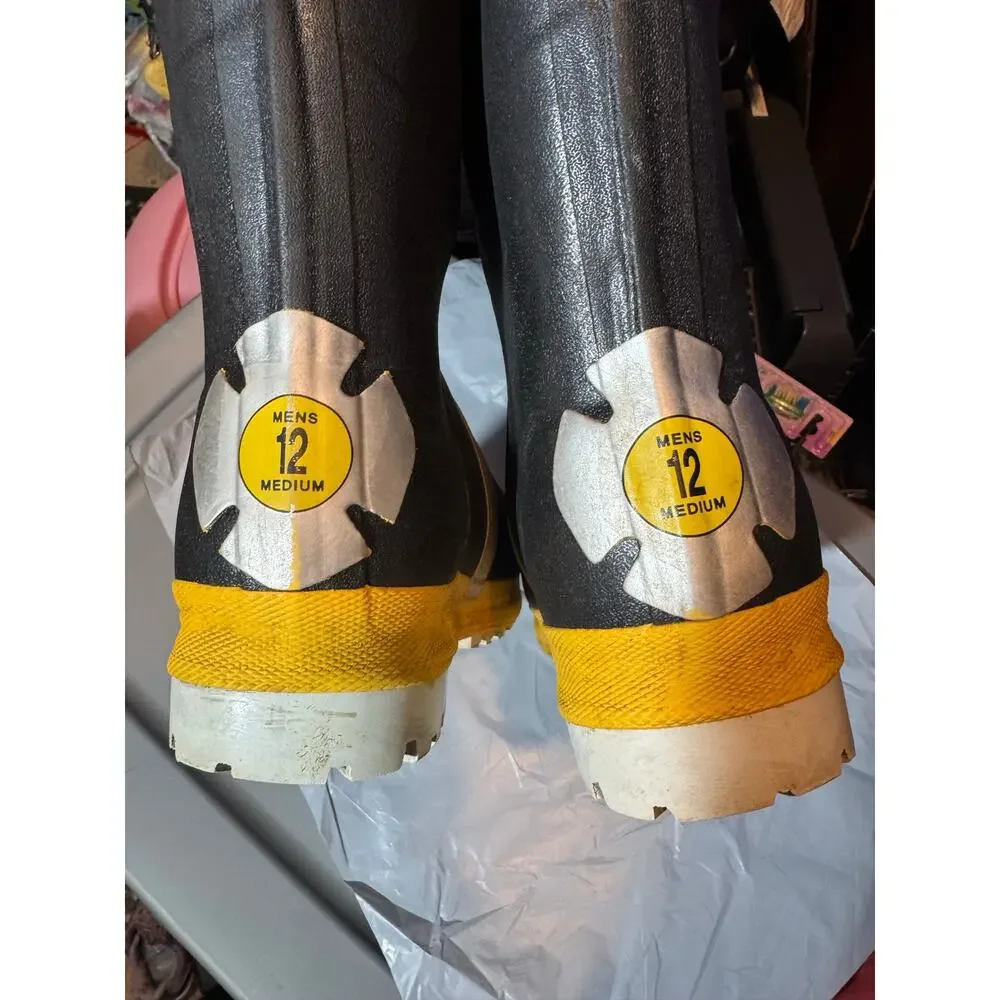 Thorogood Hellfire Rubber Insulated Structural Bunker Boot Fireman 807-6003 12M